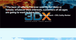 Desktop Screenshot of go3dx.com